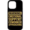 Emotional Support Coworker Do Not Pet Gi Custodia per iPhone 14 Pro Max Collaboratore di supporto emotivo