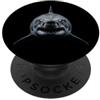 Majestic Shark Face Wildlife Nature Art Shark Face Mare Wildlife Nature Shark PopSockets PopGrip Adesivo