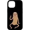 sloth two-fingered hanging animal lazy r Custodia per iPhone 15 Bradipo refrigerato