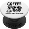 Nova Scotia Duck Tolling Retriever Desig Caffè E Caffè E Nova Scotia Duck Tolling Retriever PopSockets PopGrip Adesivo