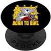 Freddy Koala Born To Bike Koala Tee I Motorrad Fan Biker Fun PopSockets PopGrip Adesivo