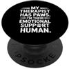 Emotional Support Human Do Not Pet Gifts Supporto emotivo Umano PopSockets PopGrip Adesivo