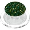 Firefly Pattern Lucciola Foresta Modello Felce Botanico Notte Natura Glow PopSockets PopGrip per MagSafe
