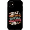 Emotional Support Coworker Do Not Pet Gi Custodia per iPhone 11 Collaboratore di supporto emotivo