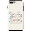 Teacher & Classroom Co. Custodia per iPhone 7 Plus/8 Plus Carino Scienze Insegnante Classroom Lab Lettere Umore