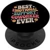 Emotional Support Coworker Do Not Pet Gi Collaboratore di supporto emotivo PopSockets PopGrip Adesivo