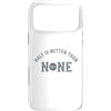 Whyitsme Design Custodia per iPhone 17 Pro Max Half Marathon Half è meglio di nessuna 13.1