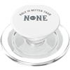 Whyitsme Design Half Marathon Half è meglio di nessuna 13.1 PopSockets PopGrip per MagSafe