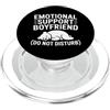 Emotional Support Boyfriend Do Not Pet G Fidanzato di supporto emotivo PopSockets PopGrip per MagSafe