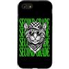 2nd Grade Student Teacher First Day Of S Custodia per iPhone SE (2020) / 7/8 Divertente insegnante di seconda elementare gatto selvatico torna a scuola studenti