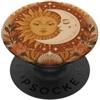 Sun Moon Harmony Collection Sole Luna Volti Celesti Vintage Mistico Natura Arte PopSockets PopGrip Adesivo