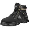 Dinglong EU 44 Scarponcini da Neve Uomo Scarpe Uomo Neve Stivali da Neve Uomo Couple Snow Boots Men's High Top Snow Boots Casual Trainers Winter Padded Warm Women's Boots Caldo Stivali da Neve Uomo