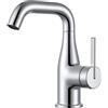CECIPA Rubinetto Bagno Lavabo con funzione avvio acqua fredda,cromo