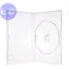 AMARAY CUSTODIA 14mm DVD SINGOLA CLEAR AMARAY con clips - DVD14/1p-CLR.Ax1