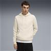 PUMA Felpa con cappuccio Essentials con logo piccolo N. 1 da uomo, Abbigliamento, Bianco, XS