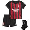 PUMA Baby kit Home AC Milan 25/26 per bimbi ai primi passi, Abbigliamento, Rosso, 9-12M