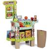 Chicos - Supermercato Giocattolo Bio con Suoni | Include più di 20 accessori per giocare | Frutta Verdura Carte e Monete | Gioco di Ruolo Educativo | Consigliatto A partire da 3 anni (84110)