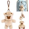 HBSFBH Mucca Morbido Peluche, Peluche Highland Cow, Peluche Che Corre, Running Cow Plush, Peluche Che Corre Cartoon, Bambola Da Vitello Che C0rre, P-eluche Vitello C0rsa, Regalo per Fan e Famiglia