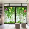 Siunwdiy 3D statiche Film per finestre, Vetro smerigliato Film, finestra vetrofania privacy Film Office Decor Exhibition No Colla statica pellicola,70x200cm