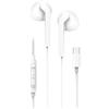 Acce2S Auricolari USB-C cablati Micro per Xiaomi REDMi Note .. Suono Chiaro 1m20