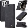 Phernykas Custodia a Libro Portafoglio per Xiaomi 17, Cover Flip in Ecopelle con Porta Carte, Chiusura Magnetica e Protezione Anticaduta, Custodia Telefono Libretto per Mi 17, Nero