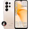 Luzglo Note56 X Smartphone Android 16, 6150mAh, 6.56 HD+ 90Hz IPS, 24GB + 64GB/2TB TF, 4G Telefono Cellular offerta Smartphone, 8.45mm Ultrasottile, 8MP+5MP/Dual SIM/Octa Core/Face ID/GPS, Rosa Oro