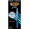 BIC Velocity Retractable Gel Pen, Refillable, Medium Point (0.7 mm), Blue, 12 Pens by BIC Corporation