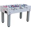 NG Biliardi Calcio Balilla PLUTONE BIANCO - aste telescopiche - vetro temperato