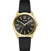 GUESS Orologio da polso da uomo CHIP, gold, cinghia
