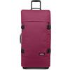 Eastpak Tranverz L Valigia Grande 121L (79 x 40 x 33 cm), trolley viaggio con ruote, bagaglio resistente e capiente, doppio scomparto, manico telescopico e TSA lock - WINE BURGUNDY