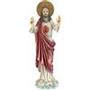 Design Toscano KY913 Statua da Giardino in Stile Italiano Sacro Cuore di Gesù, Multicolore