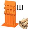 Generico Spaccalegna Manuale Da 7" Per Legna Da Ardere, Strumenti Per Spaccare La Legna In Metallo Resistente, Spaccalegna Manuale In Fusione In Un Unico Pezzo, Pratico Spaccalegna In Ghisa Spaccalegna