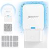 Tiptop Home Trappole Acchiappa Ciliegio Mosche, Trappola Adesiva con UV Lampada Antizanzare Elettrica 2 Pezzi, Trappola Appiccicose Anti Zanzare Trappola Mosche Zanzare Trappolaper Formiche (10 trappole)