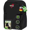 Kesser® Telo Copri Barbecue Impermeabile, Copertura per Barbecue a Gas, Telo Protettivo per Weber, Enders, Char Broil, Tessuto Oxford 600D, Impermeabile, Resistente ai Raggi UV, Antistrappo, 76x66x109