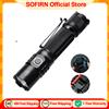 Sofirn SP35T 3800lm Torcia tattica 21700 Potente luce LED Torcia ricaricabile USB C con doppio interruttore Indicatore di alimentazione ATR