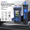 NOYAFA NF-8508 Tester per cavi di rete Misuratore di cavi ottici Tracer LCD Digitale Ricaricabile Linea di rete Finder Filo PoE Checker