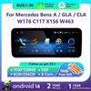 Nunoo Android 14 Lettore Multimediale Per Auto Per Mercedes Benz W176 C117 X156 W463 2012-2018 GPS Touch Screen Navi Video Stereo WIFI Carplay