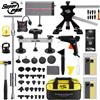 SUPER PDR Kit di attrezzi per la riparazione di ammaccature senza verniciatura (PDR) per auto, estrattore di ammaccature con martello scorrevole, set per la rimozione di ammaccature da grandine per carrozzeria,
