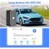 wanwaytech Localizzatore GPS per Veicoli con Batteria da 15 Giorni - Antifurto per Camion/Auto/Moto/Bagagli, Protezione Sicurezza e Telecomando