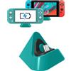 BUBM Mini Switch Lite Dock di ricarica Porta di tipo C Supporto per supporto piccolo compatibile con accessori per console di gioco OLED Nintendo Switch