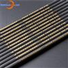 NONE Toparchery 12/24 pezzi 33 "DIY puro carbonio freccia albero ID 6.2mm colonna vertebrale 300 350 400 500 600 albero tiro con l'arco per archi tiro