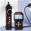 NOYAFA Localizzatore di cavi di rete NOYAFA NF-8209S Lan Tester di misurazione Strumenti di rete Display LCD Misura lunghezza Wiremap Tester Localizzatore di cavi