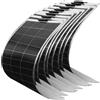 xinpuguang Semi-flexible Solar Panel 1200W 600W 480W 120 W 18V pannello solare Semi-flessibile monocristallino 1 ~ 10 pezzi pannello solare 120 W scegli da) per camper/barca/auto/casa
