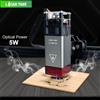 LASER TREE 4w 5W Modulo laser 450nm Testa laser Laser blu per macchina da taglio per incisione laser CNC Lavorazione del legno Strumenti fai da te
