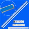 NONE Nuovo kit 3 pezzi 8LED 850mm Striscia di retroilluminazione a LED per 43UH6030 43UF640 UF64_UHD_A 43LH60FHD 43UF6407 43UH610V 43UH619V 43UH603V