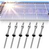 CP-SETUNO 6/10 set di bulloni per staffa sospesa solare in acciaio inossidabile SUS304 per kit di montaggio per pannello solare per qualsiasi raggi di legno