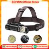 SOFIRN HS41 Lampada frontale 4000lm 21700 USB C ricaricabile con indicatore LED SST20 con torcia magnetica