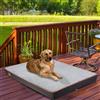 BINGOPAW Grande letto ortopedico per cani Cuccia Memory Foam Letto per animali impermeabile con copertura lavabile rimovibile Sollievo articolare inferiore antiscivolo