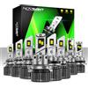 NOVSIGHT H7 LED Canbus H4 Faro LED 22000LM 100W H11 H8 H9 9005 HB3 9006 HB4 Auto Luce 6500K Bianco Mini Formato Auto Faro