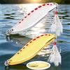 NONE Metallo Vib Leech Spinner cucchiaio esche 2.5g 5g 7.5g 10g 15g 20g 25g 30g esca artificiale richiamo attrezzatura da pesca per spigola luccio pesce persico